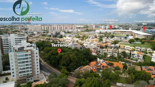 Lote/Terreno à venda, 1456m² no Pitangueiras, Lauro de Freitas