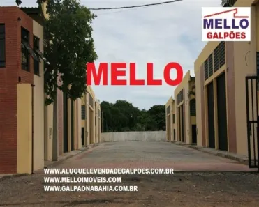 Galpão/Depósito/Armazém com 2 Quartos para alugar, 650m² no São Cristóvão, Salvador