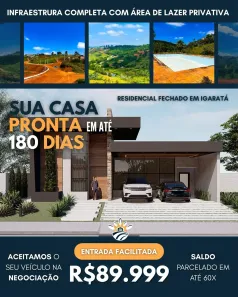 Fazenda/Sítio com 3 Quartos à venda, 83m² no Centro, Igaratá