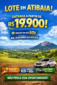 Lote/Terreno à venda, 600m² no Vila Santista, Atibaia