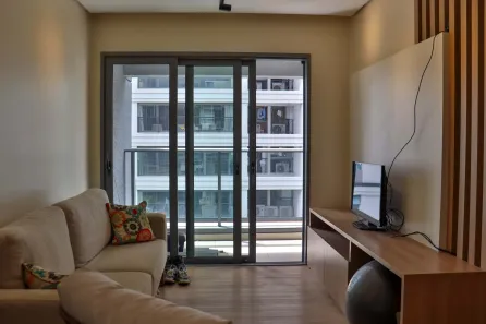 Apartamento com 1 Quarto à venda, 54m² no Indianópolis, São Paulo