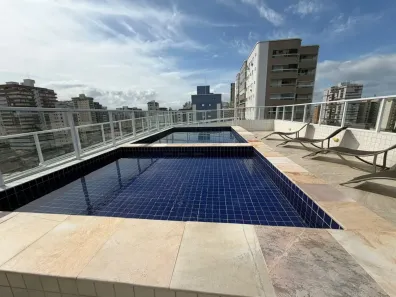 Apartamento com 2 Quartos para alugar, 71m² no Guilhermina, Praia Grande