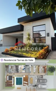 Casa de Condomínio com 3 Quartos à venda, 160m² no Condomínio Terras do Vale, Caçapava