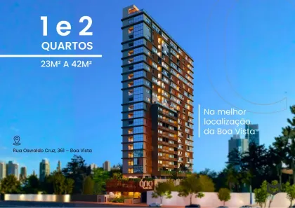 Apartamento com 2 Quartos à venda, 42m² no Boa Vista, Recife