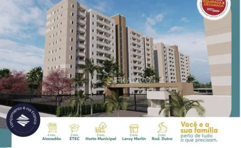 Apartamento com 2 Quartos à venda, 47m² no Jardim Gurilândia, Taubaté