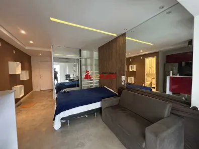 Apartamento com 1 Quarto para alugar, 34m² no Cidade Monções, São Paulo