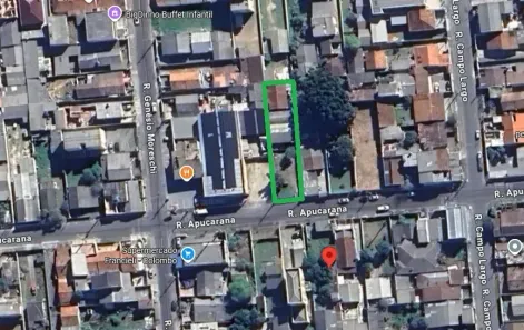 Lote/Terreno à venda, 624m² no Guaraituba, Colombo