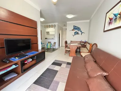 Apartamento com 2 Quartos para alugar, 74m² no Vila Alzira, Guarujá