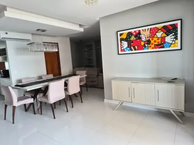 Apartamento com 3 Quartos para alugar, 127m² no Ponta Negra, Manaus