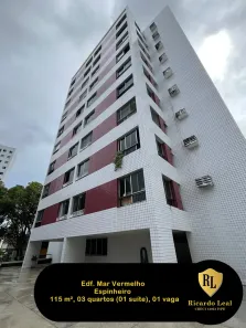 Apartamento com 3 Quartos à venda, 115m² no Espinheiro, Recife