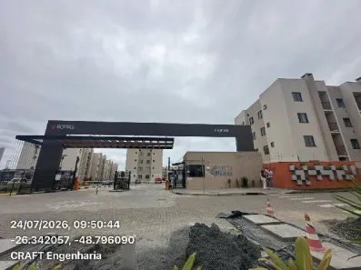 Apartamento com 2 Quartos à venda, 45m² no Paranaguamirim, Joinville