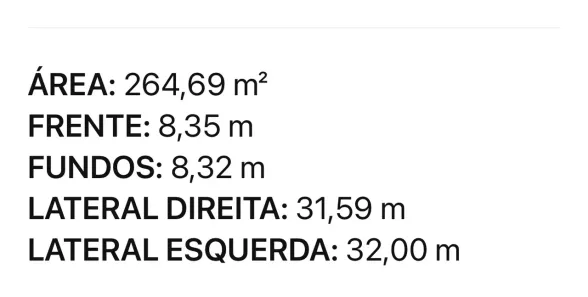 Lote/Terreno com 1 Quarto à venda, 265m² no Recreio dos Bandeirantes, Rio de Janeiro