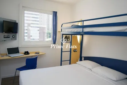 Flat com 1 Quarto à venda, 18m² no Jardim das Acácias, São Paulo