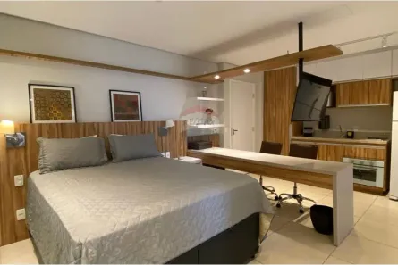 Apartamento com 1 Quarto para alugar, 36m² no Campo Belo, São Paulo