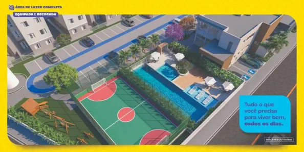 Apartamento com 2 Quartos à venda, 43m² no Marivan, Aracaju