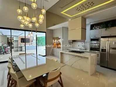 Casa de Condomínio com 3 Quartos para alugar, 200m² no Condomínio do Lago 1ª Etapa, Goiânia