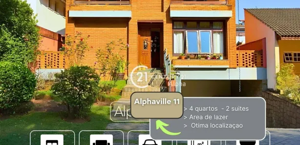 Casa de Condomínio com 4 Quartos à venda, 305m² no Alphaville, Santana de Parnaíba