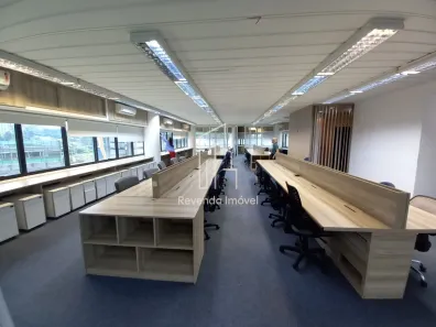 Sala Comercial para alugar, 184m² no Cidade Monções, São Paulo