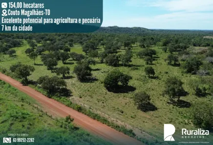 Fazenda/Sítio à venda, 154m² no , Couto Magalhães