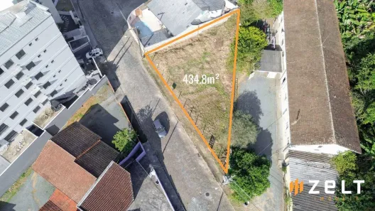 Lote/Terreno à venda, 435m² no Água Verde, Blumenau