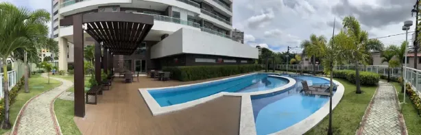 Apartamento com 3 Quartos para alugar, 165m² no Guararapes, Fortaleza