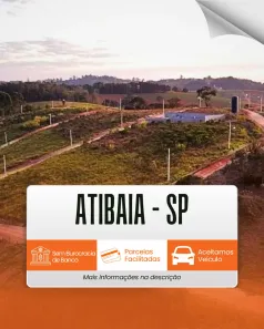 Lote/Terreno à venda, 500m² no Parque da Represa, Atibaia