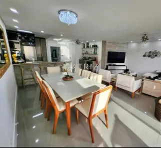 Apartamento com 6 Quartos para alugar, 146m² no Enseada, Guarujá