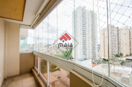 Apartamento com 3 Quartos para alugar, 97m² no Campestre, Santo André