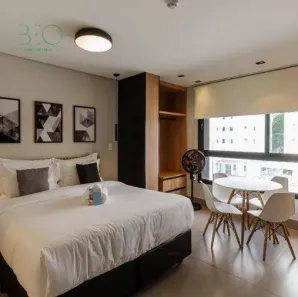 Apartamento com 1 Quarto à venda, 25m² no Indianópolis, São Paulo