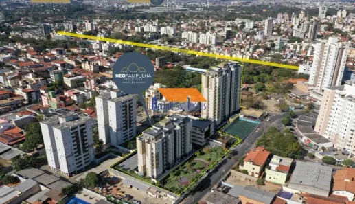 Apartamento com 2 Quartos à venda, 60m² no Paquetá, Belo Horizonte