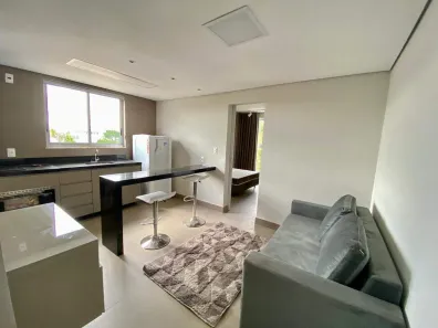 Apartamento com 1 Quarto à venda, 37m² no Estoril, Belo Horizonte