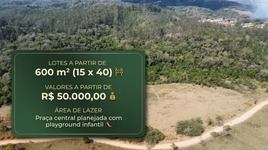 Lote/Terreno à venda, 600m² no Jundiaizinho (Terra Preta), Mairiporã