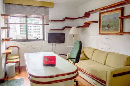 Flat com 1 Quarto à venda, 37m² no Jardim Paulista, São Paulo