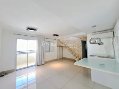 Apartamento com 3 Quartos para alugar, 133m² no Mansões Santo Antônio, Campinas