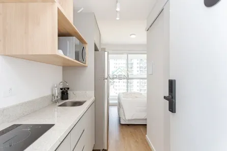 Apartamento com 1 Quarto à venda, 20m² no Centro, Curitiba