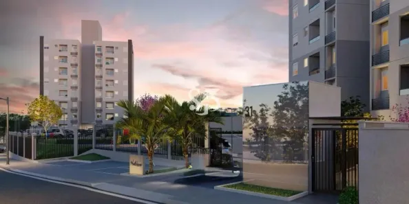 Apartamento com 2 Quartos à venda, 46m² no Jardim Eulina, Campinas