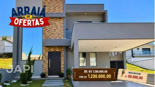 Casa de Condomínio com 3 Quartos à venda, 232m² no Jacaré, Cabreúva