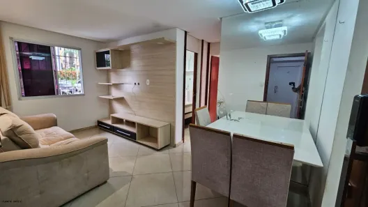 Apartamento com 2 Quartos para alugar, 43m² no Caji, Lauro de Freitas