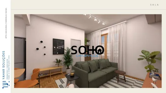 Apartamento com 3 Quartos para alugar, 84m² no Botafogo, Rio de Janeiro