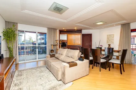 Apartamento com 3 Quartos à venda, 118m² no Alto da Rua XV, Curitiba