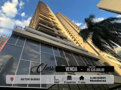 Apartamento com 2 Quartos à venda, 64m² no Setor Bueno, Goiânia