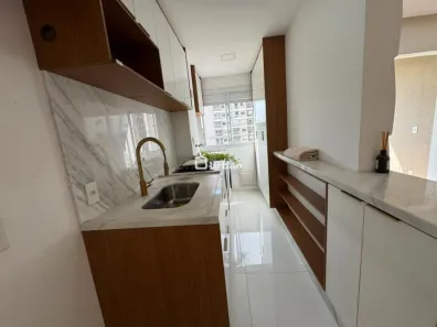 Apartamento com 1 Quarto para alugar, 48m² no Jardim Portão Vermelho, Vargem Grande Paulista
