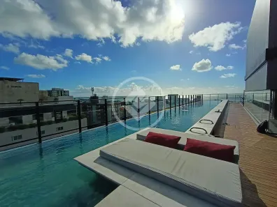 Flat com 1 Quarto à venda, 24m² no Tambaú, João Pessoa