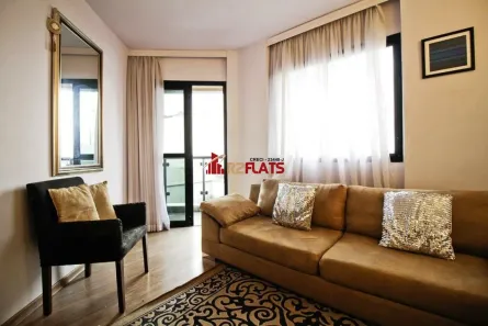 Flat com 1 Quarto para alugar, 50m² no Jardim Paulista, São Paulo