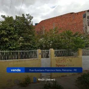 Lote/Terreno à venda, 250m² no Atrás da Banca, Petrolina