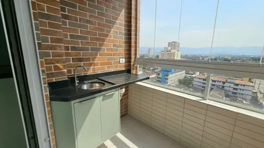 Apartamento com 2 Quartos para alugar, 62m² no Centro, São Vicente
