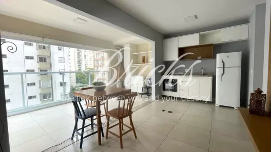 Apartamento com 1 Quarto à venda, 43m² no Santo Amaro, São Paulo