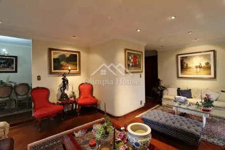Apartamento com 4 Quartos para alugar, 210m² no Campo Belo, São Paulo