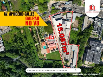 Galpão/Depósito/Armazém com 1 Quarto à venda, 11776m² no Adrianópolis, Manaus