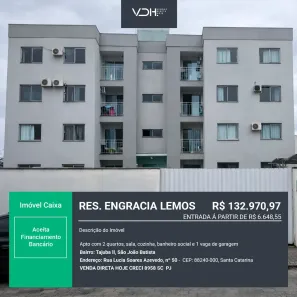 Apartamento com 2 Quartos à venda, 52m² no TAJUBA II, São João Batista